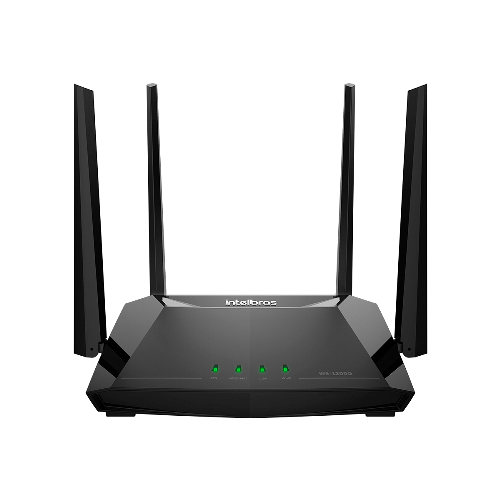 Roteador Wireless Intelbras Preto Wiforce W51200G – Bivolt 2