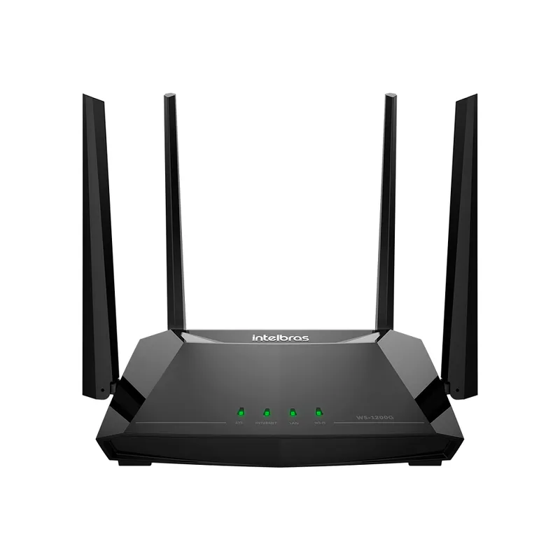 Roteador Wireless Intelbras Preto Wiforce W51200G – Bivolt 2