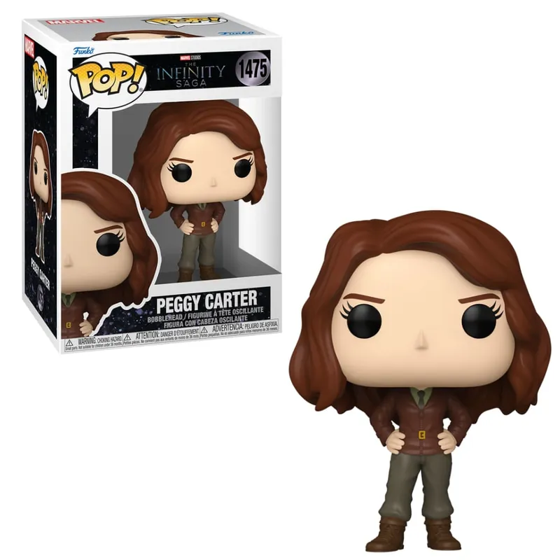 Boneco Funko Pop! Marvel Capitão América 1 - Agente Carter
