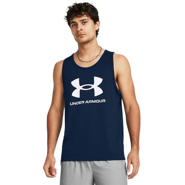 Regata Sportstyle Under Armour Logo Tank Masculina GG Azul