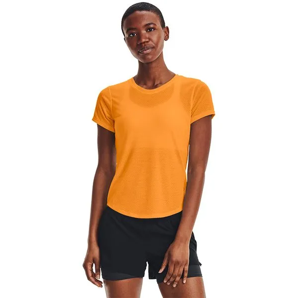 Camiseta de Corrida Feminina Under Armour Streaker Run P Laranja