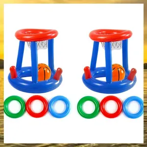 (Vko) Jogos Aquáticos Para Natação Ao Ar Livre Piscina Acessórios De Praia Conjunto Inflável Diversão Verão
