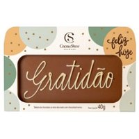 Tablete ao Leite Chocoarte Gratidão 40g