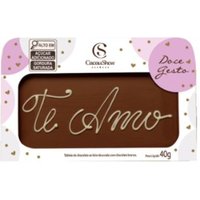 Tablete ao Leite Chocoarte Te Amo 40g
