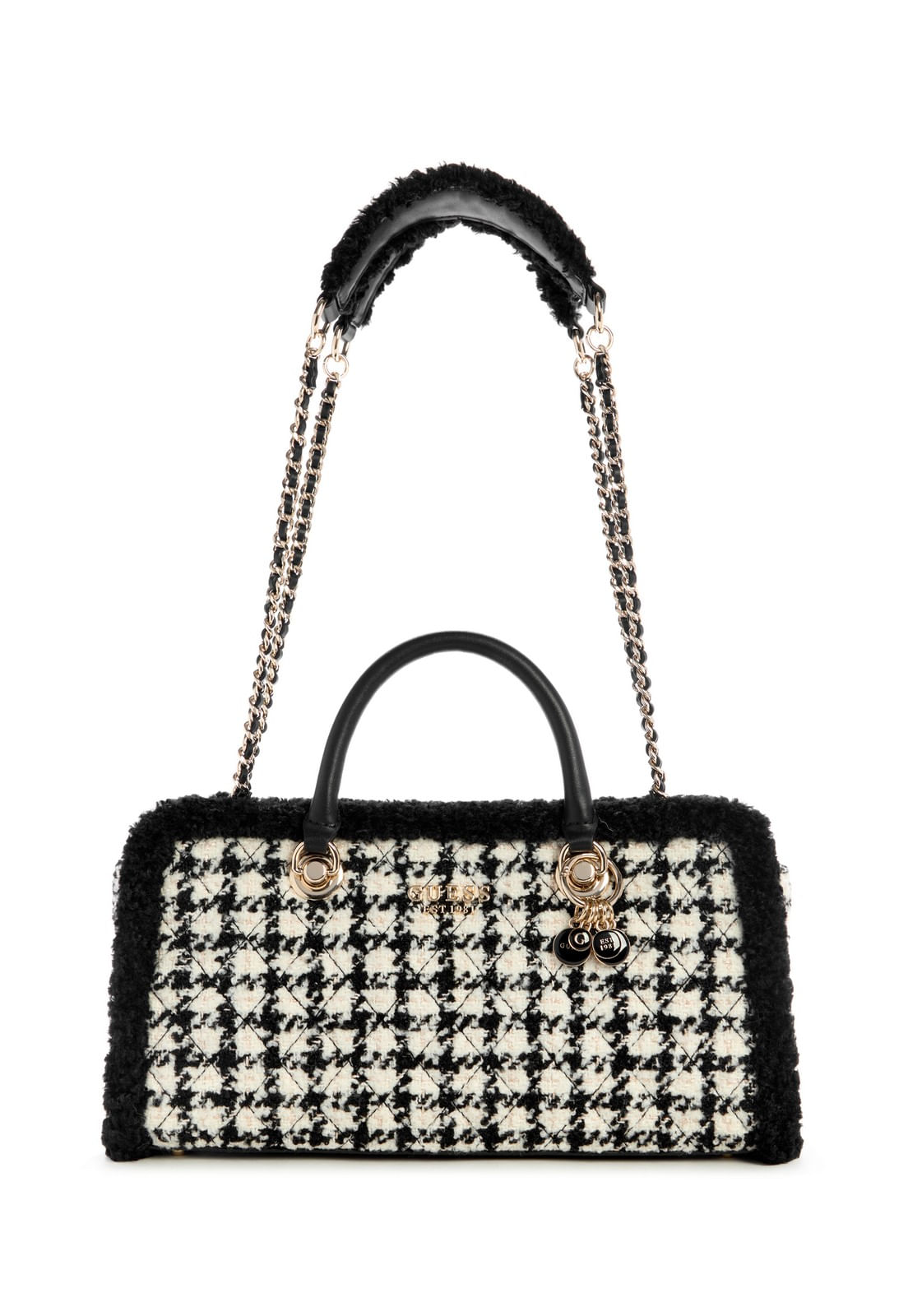 Bolsa Cristi Shoulder Satchel Preto