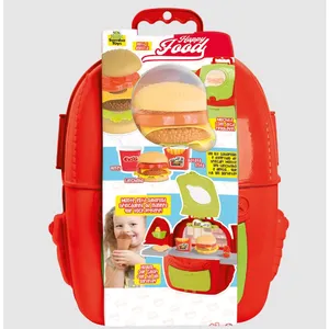 Mochila de Atividades Infantil Didático - Happy Food - Samba Toys