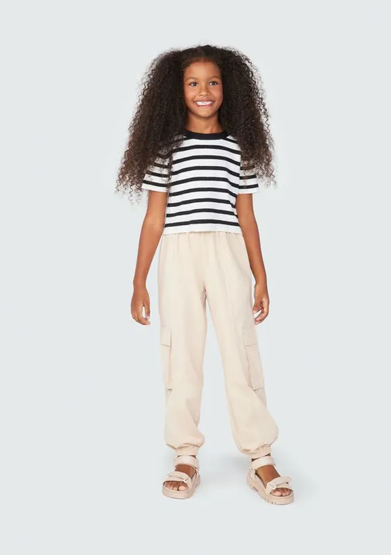 Blusa Infantil Menina Em Tricô - Preto 010