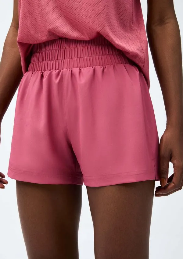 Shorts Esportivo Feminino Runner Easy Care - Rosa M