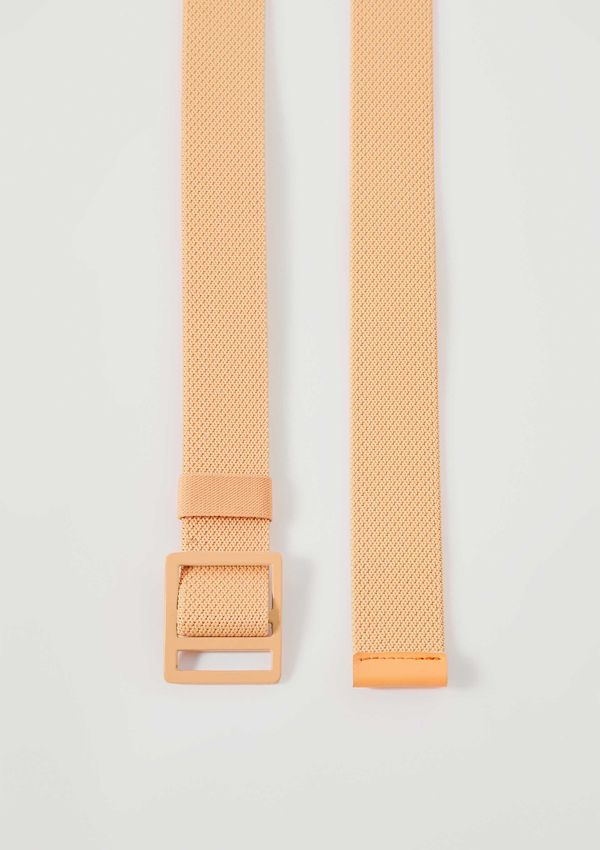 Cinto Feminino Em Nylon - Laranja M