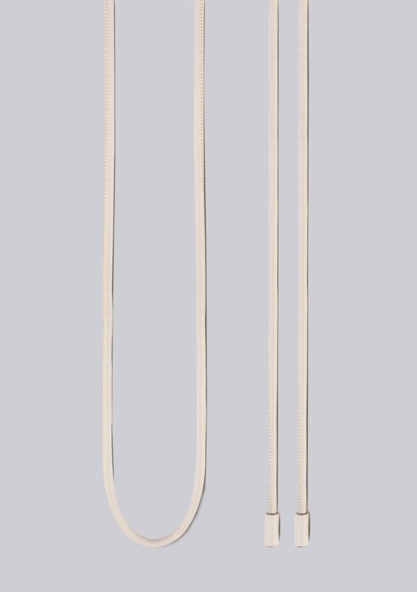 Cinto Feminino Fino Cordão - Creme G