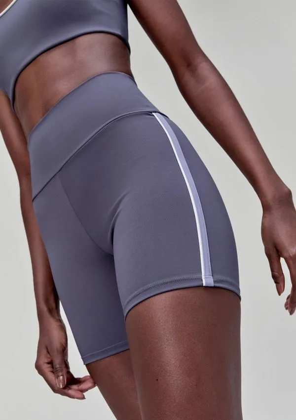 Bermuda Ciclista Feminina Secagem Rápida - Roxo G