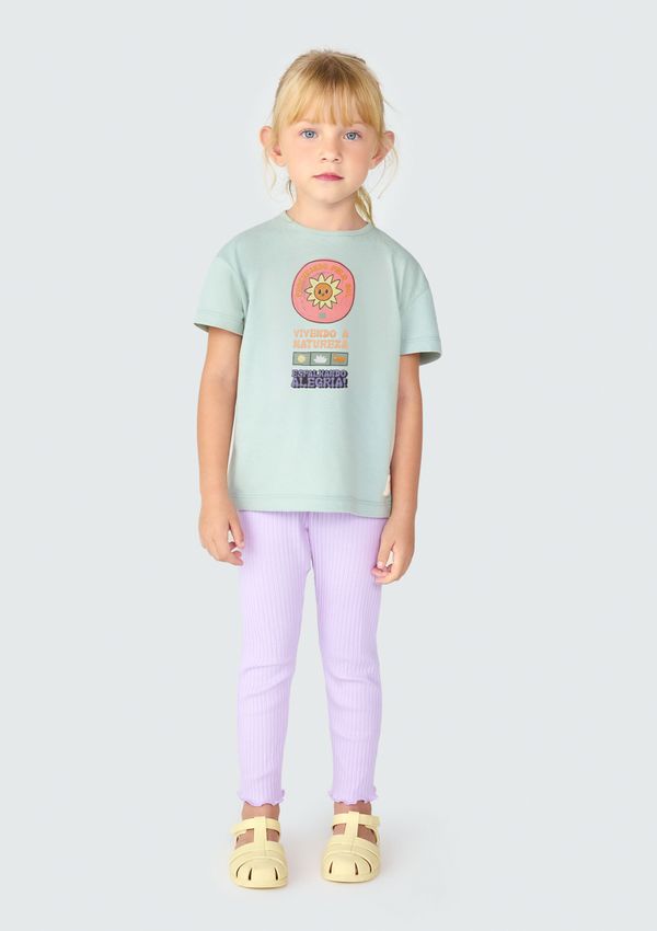 Conjunto Infantil Menina Toddler Com Legging - Verde 002