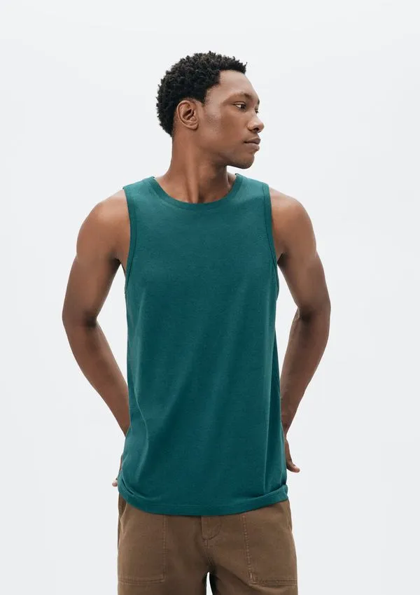 Regata Masculina Em Malha - Verde XG