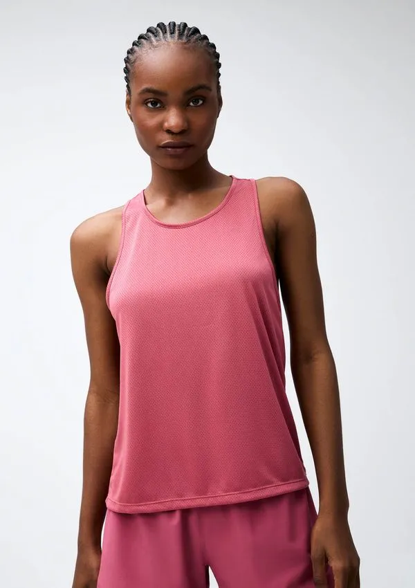 Regata Esportiva Feminina Texturizada Easy Care - Rosa P