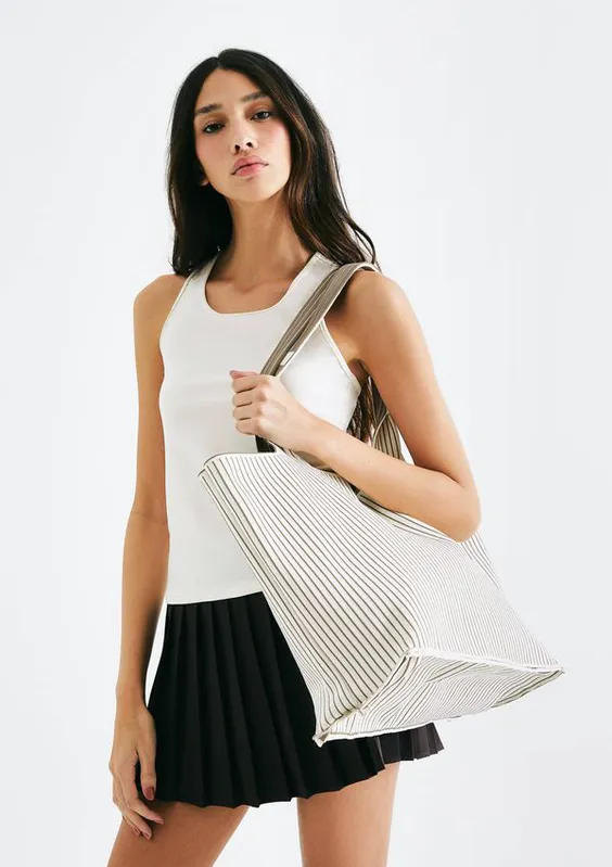 Bolsa Esportiva Feminina Tote - Off white UNI