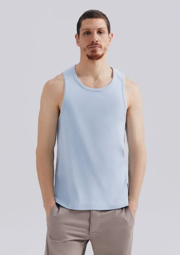 Regata Masculina Regular Canelada - Azul M
