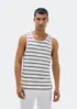 Regata Masculina Listrada Em Ribana - Off white G