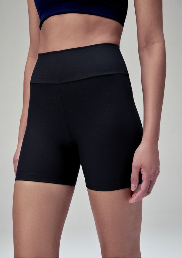 Bermuda Esportiva Feminina Secagem Rápida - Preto G