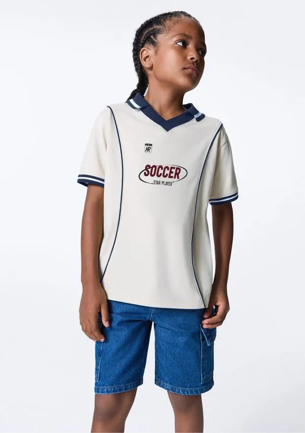 Bermuda Infantil Menino Reta Jeans - Azul 005