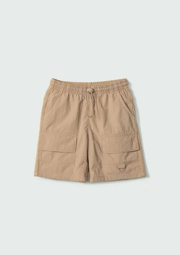 Bermuda Infantil Menino Toddler Comfort - Marrom 002