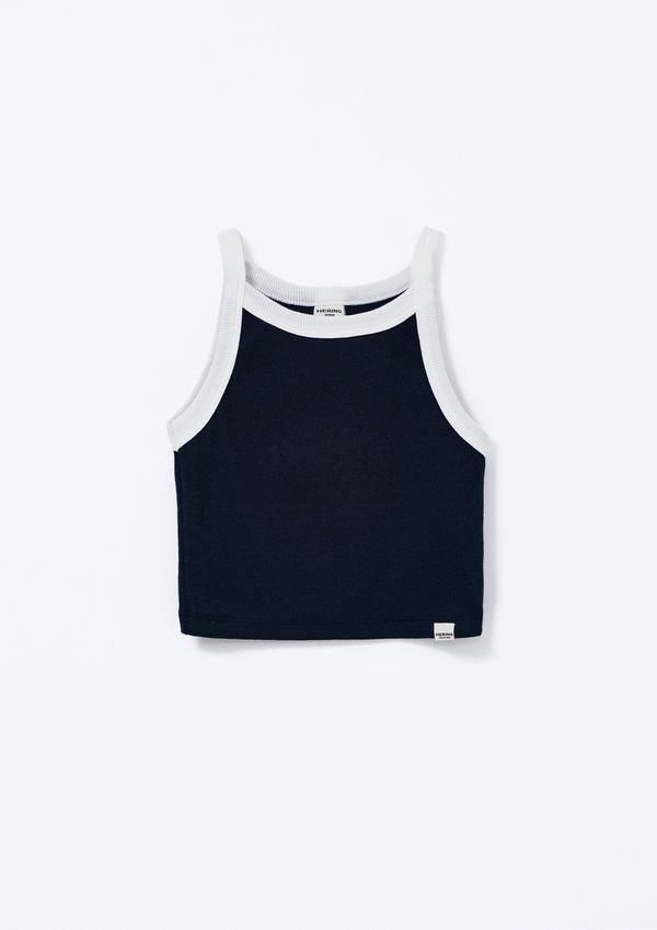 Regata Infantil Menina Cropped Canelada - Azul 012