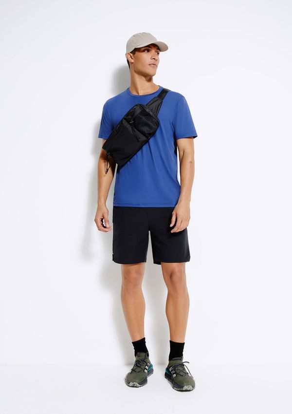Bermuda Esportiva Masculina Secagem Rápida - Preto P