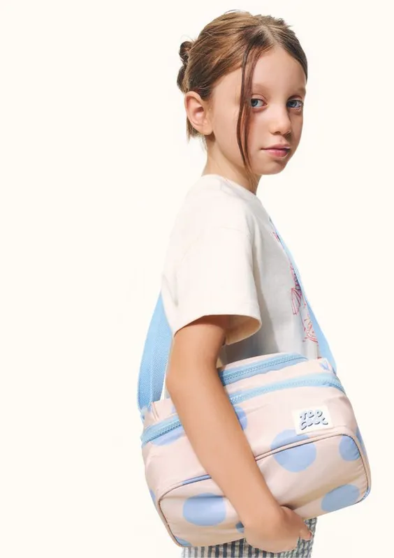 Lancheira Infantil Térmica Estampada - Azul UNI