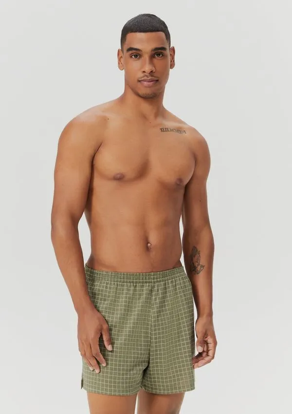 Cueca Samba Canção Estampada - Verde XG