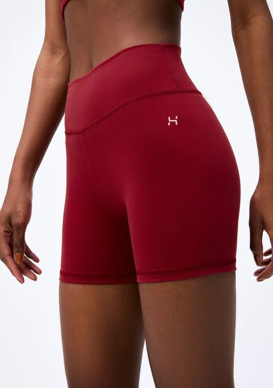Bermuda Esportiva Feminina Biker - Vermelho XP