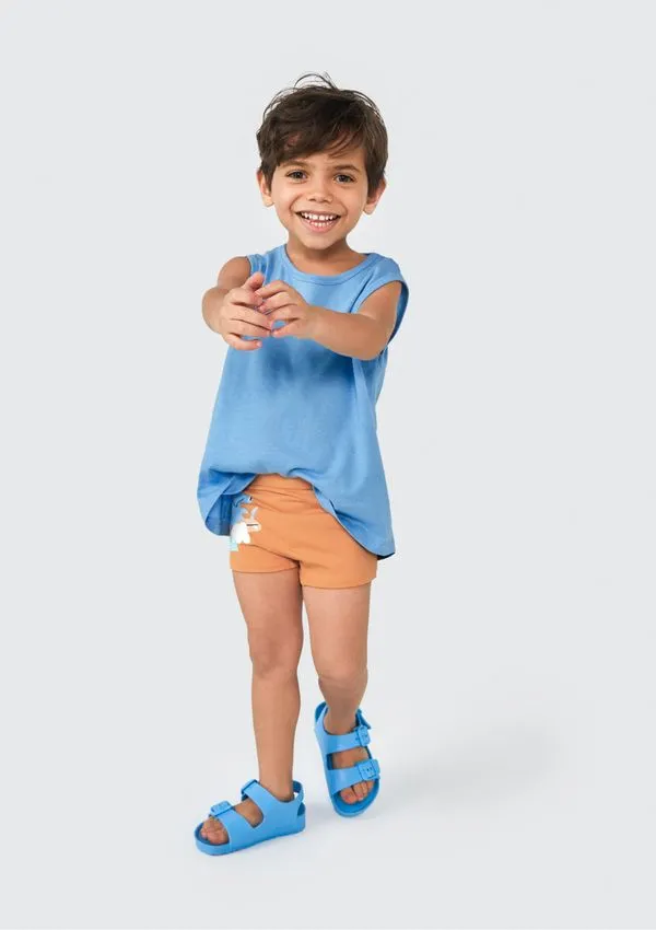 Sunga Infantil Menino Toddler - Laranja 06M