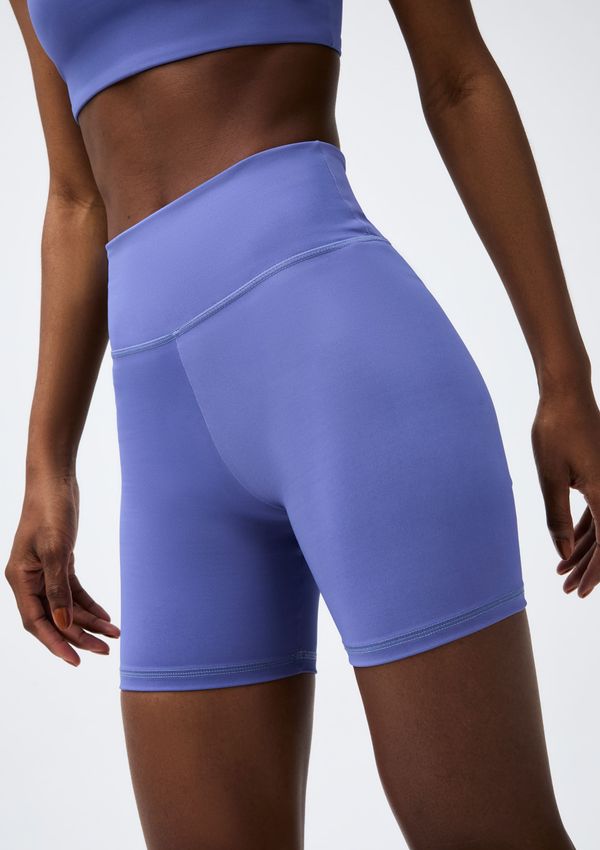 Bermuda Esportiva Feminina Biker com Fio LYCRA® - Lilás P