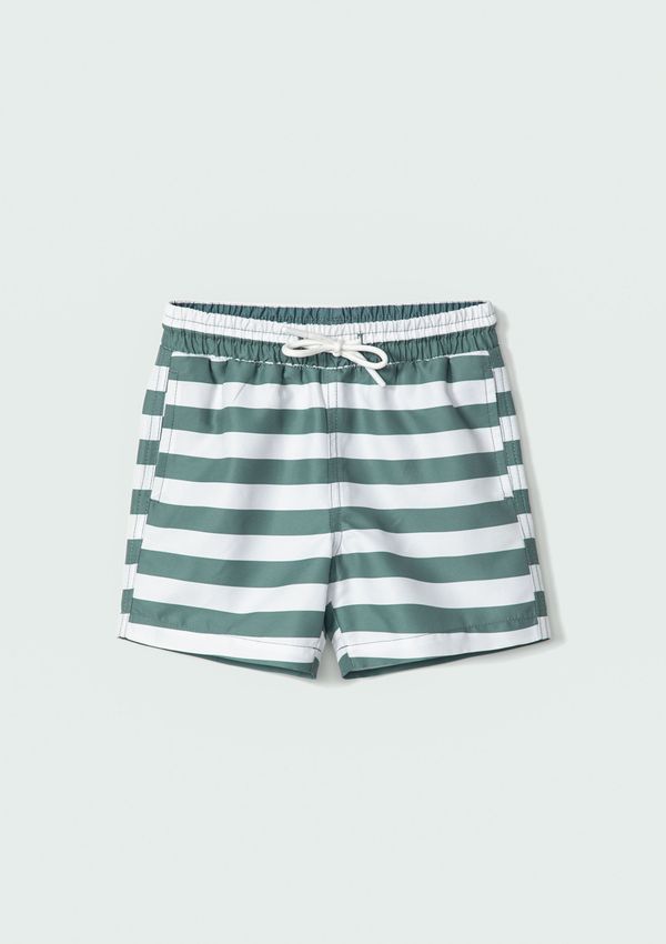 Shorts Infantil Menino Estampado - Verde 006