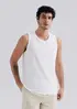 Regata Masculina Texturizada - Off white M