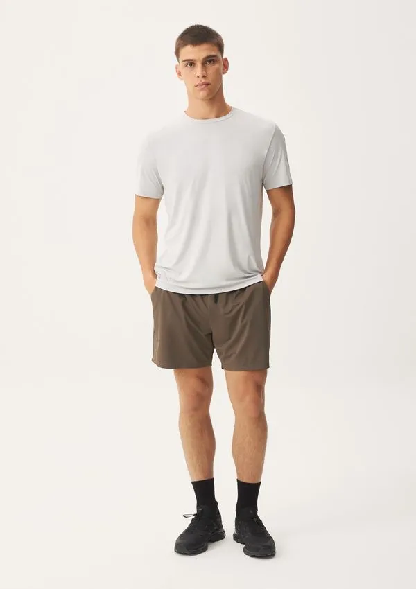 Bermuda Esportiva Masculina Secagem Rápida - Marrom G