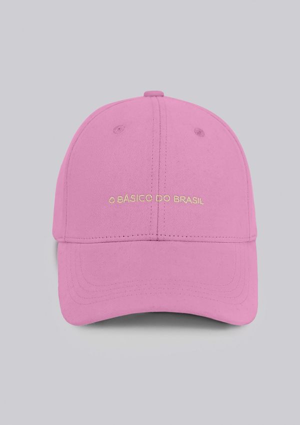 Boné Feminino Aba Curva - Rosa UNI