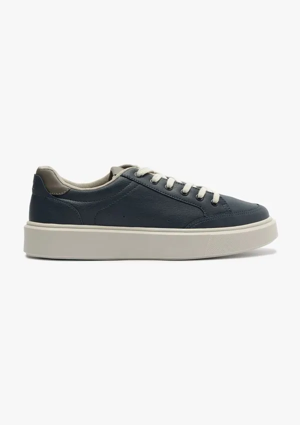 Tênis Masculino Casual - Azul 043