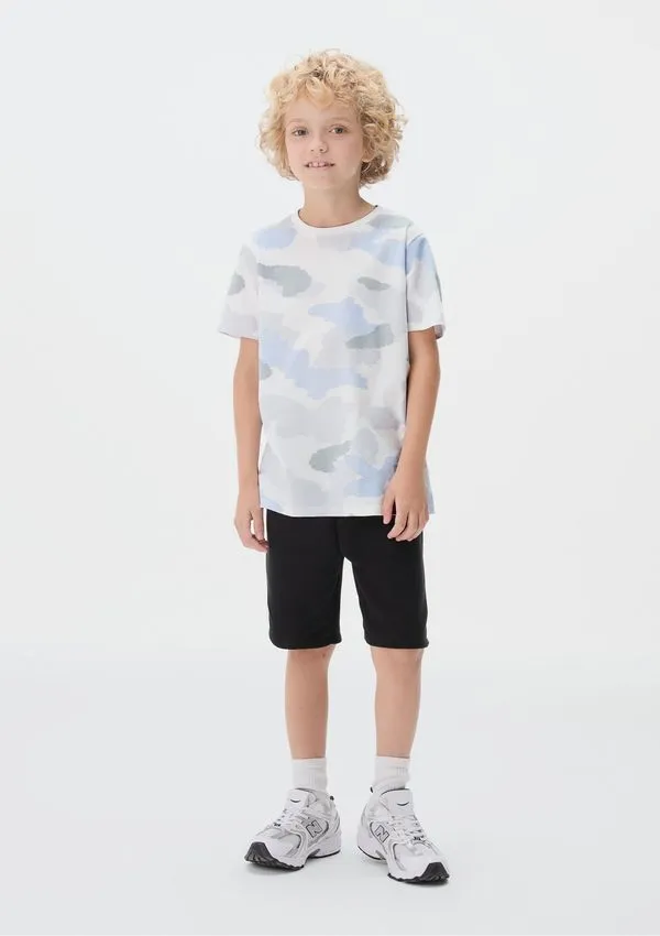 Conjunto Curto Infantil Menino Comfort - Cinza 010