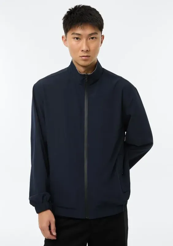 Jaqueta Masculina Bomber Dupla Face - Azul P