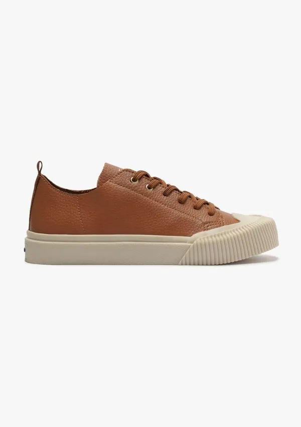 Tenis Feminino Casual - Marrom 038