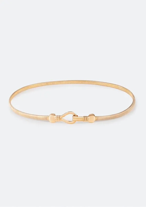 Cinto Feminino De Metal - Dourado P