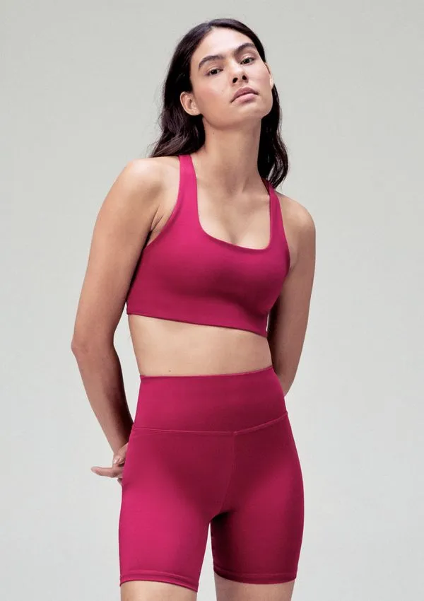 Top Esportivo Feminino Hero Com Fio Lycra® - Rosa M