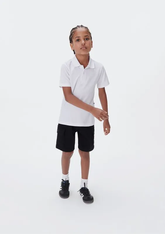 Bermuda Cargo Infantil Menino - Preto 012