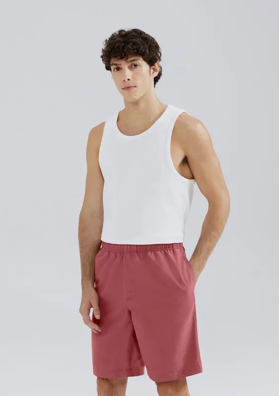 Shorts Praia Masculino - Vermelho P