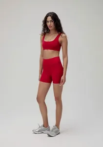 Bermuda Esportiva Feminina - Vermelho XP
