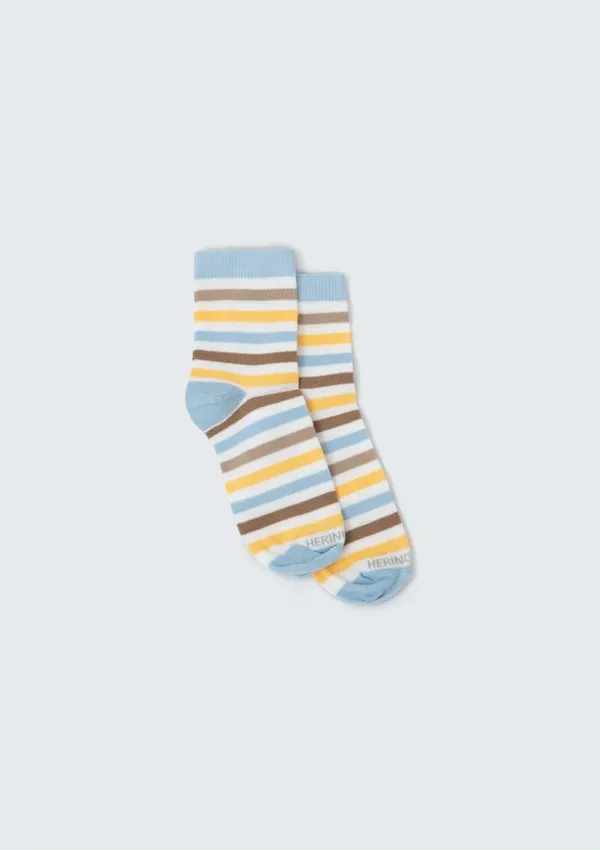 Meia Infantil Unissex Cano Médio Hering Kids - Multicolorido M