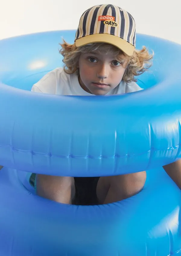 Boné Infantil Unissex Em Sarja - Amarelo G