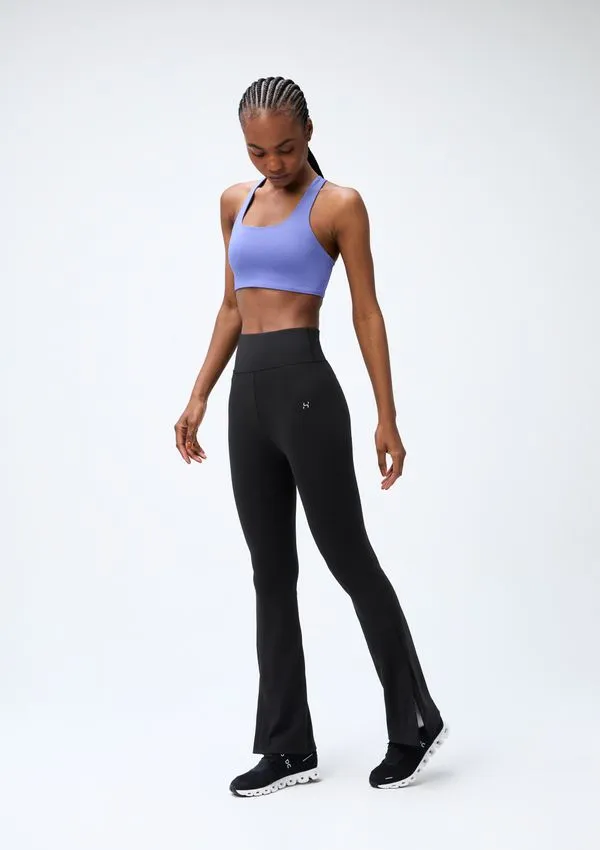 Calça Esportiva Feminina Cintura Alta - Preto M