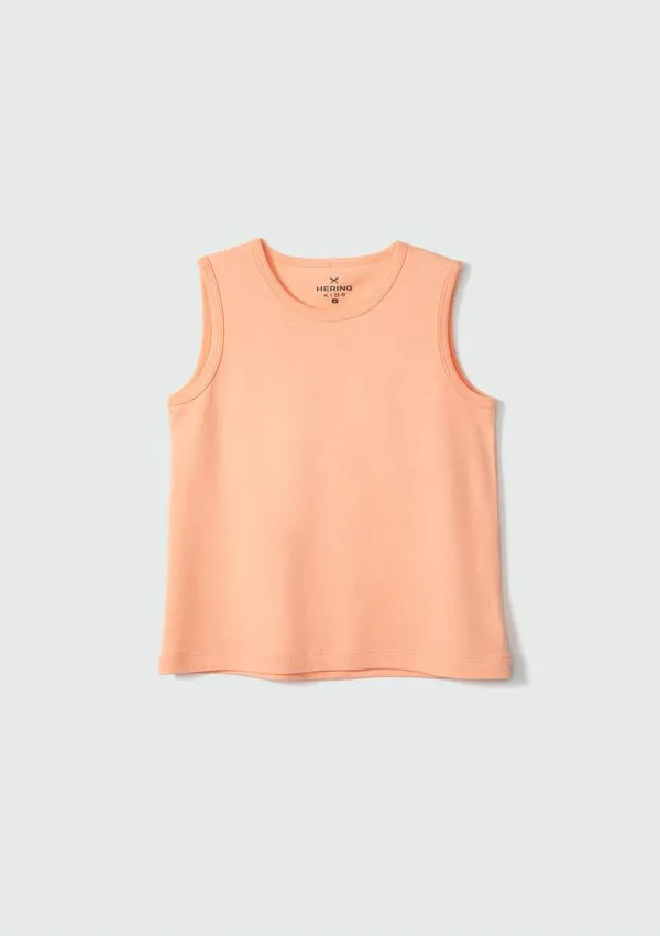Camiseta Básica Infantil Menino Toddler - Laranja 003