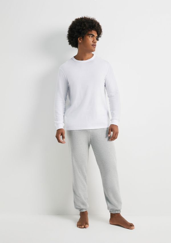 Pijama Longo Masculino Comfort - Branco M