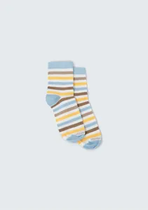Meia Infantil Unissex Cano Médio Hering Kids - Multicolorido G